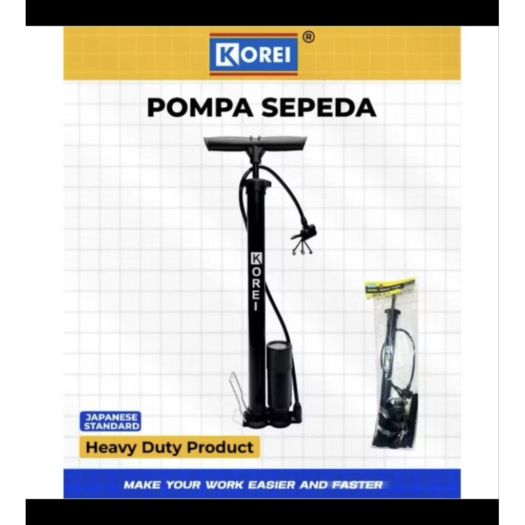 pompa sepeda/pompa angin ban motor dan sepeda