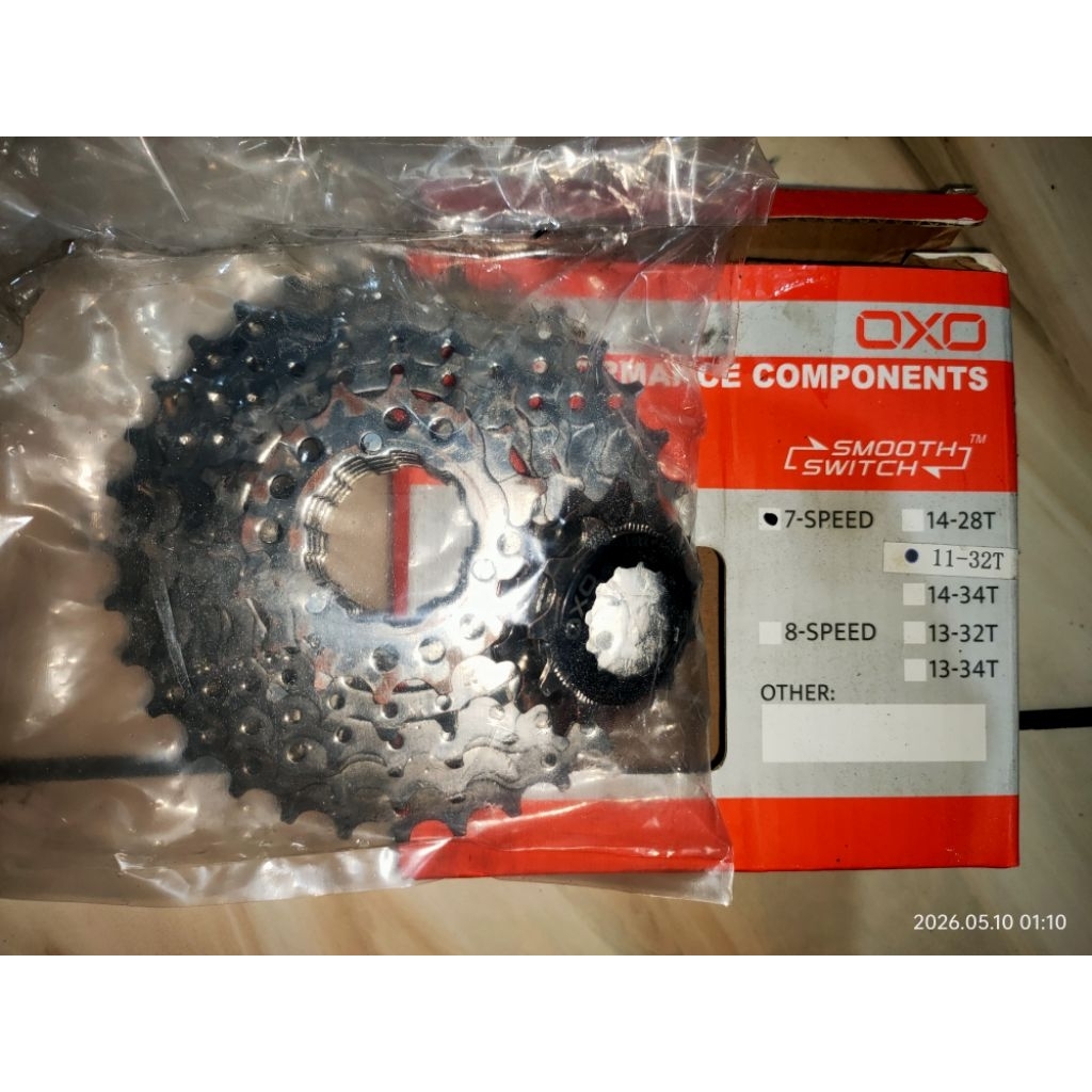 sproket oxo 7 speed 11_32t