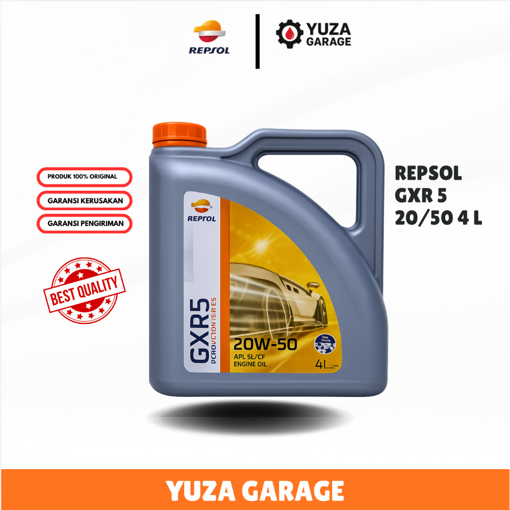 Repsol GXR 5 20/50 4L Oli mobil Terpercaya