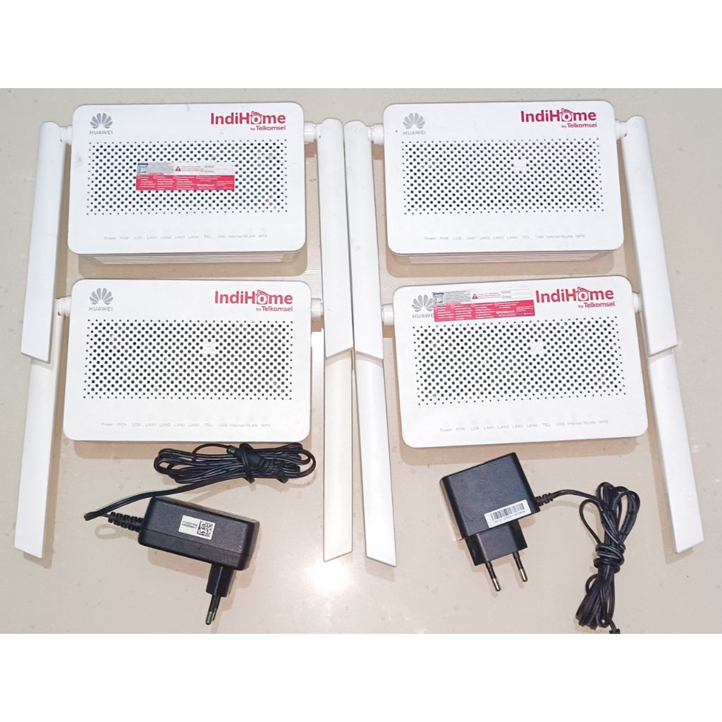Modem Router ONT Huawei HG8145V5 Dual Band 5G Port Biru - Normal & Mulus