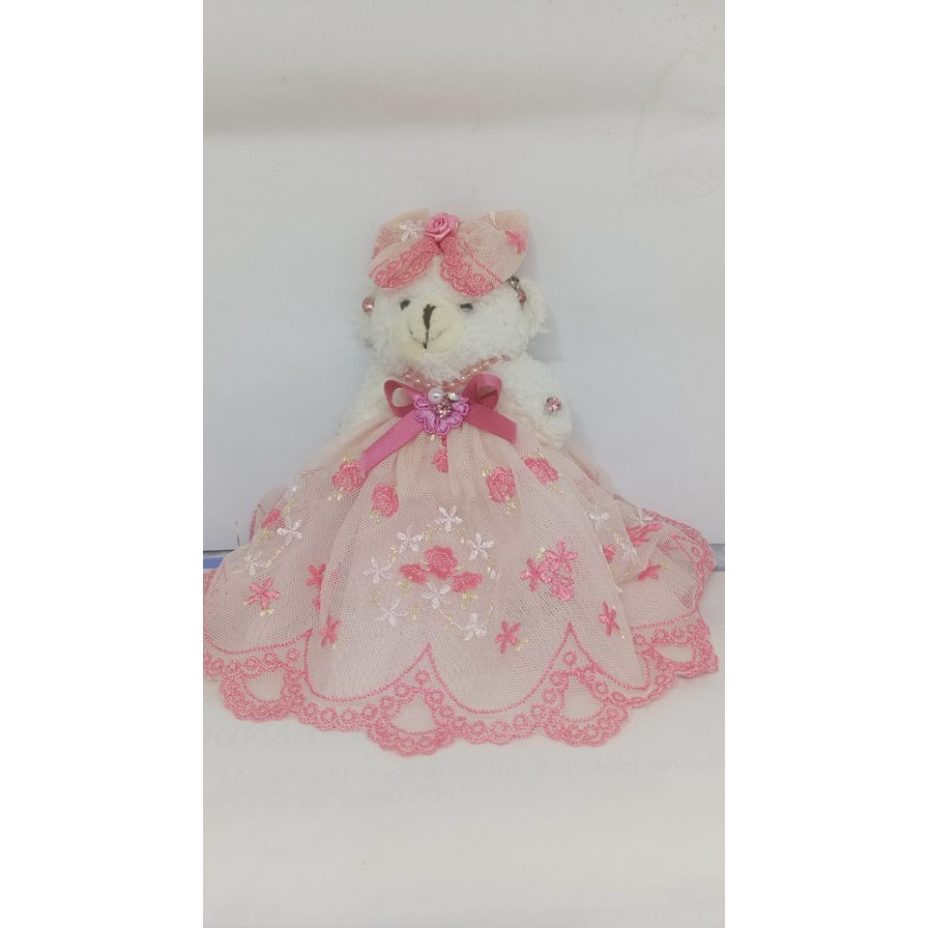 Boneka Ganci Teddy Kostum