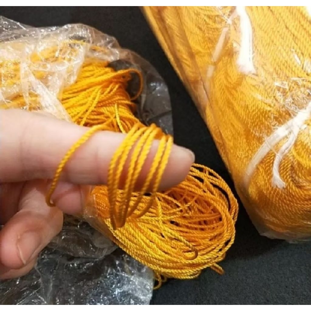 Benang Nylon D18 Kuning Mas Tua Per Pax