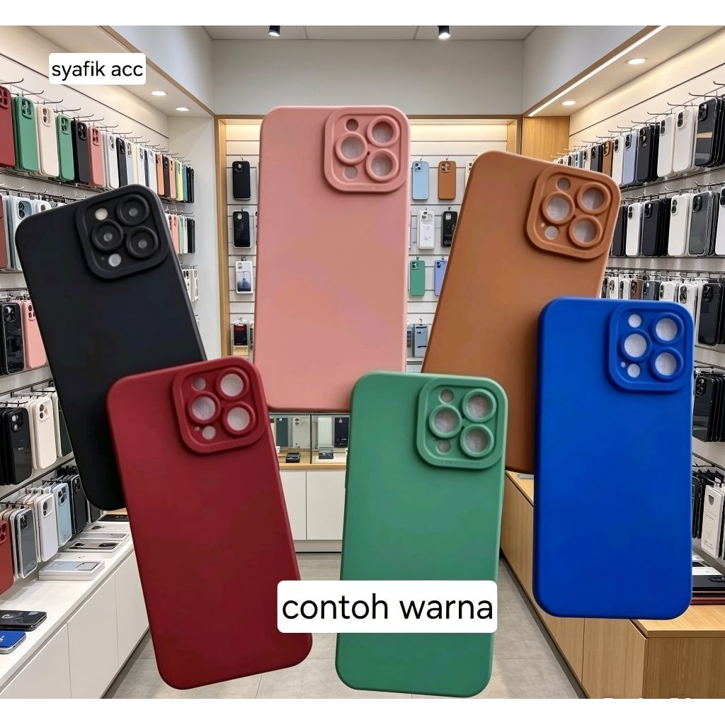 Silikon/softcase casing pro camera VIVO Y91 / VIVO Y93 / VIVO Y95 / VIVO Y16 / Y22 / Y22S CASE PRO C