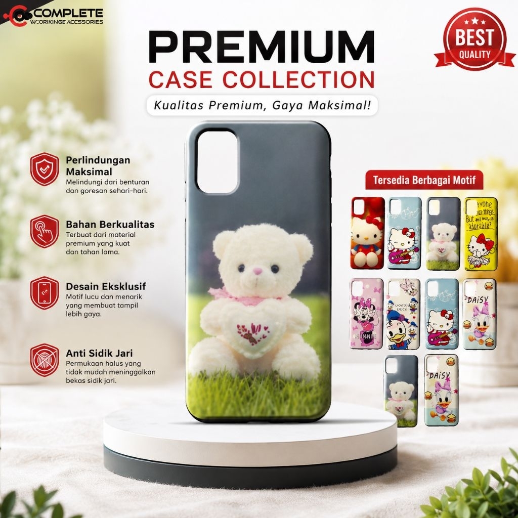 CASE REALME 3 | REALME 3 PRO | REALME 5 PRO | REALME Q BONEKA LUCU