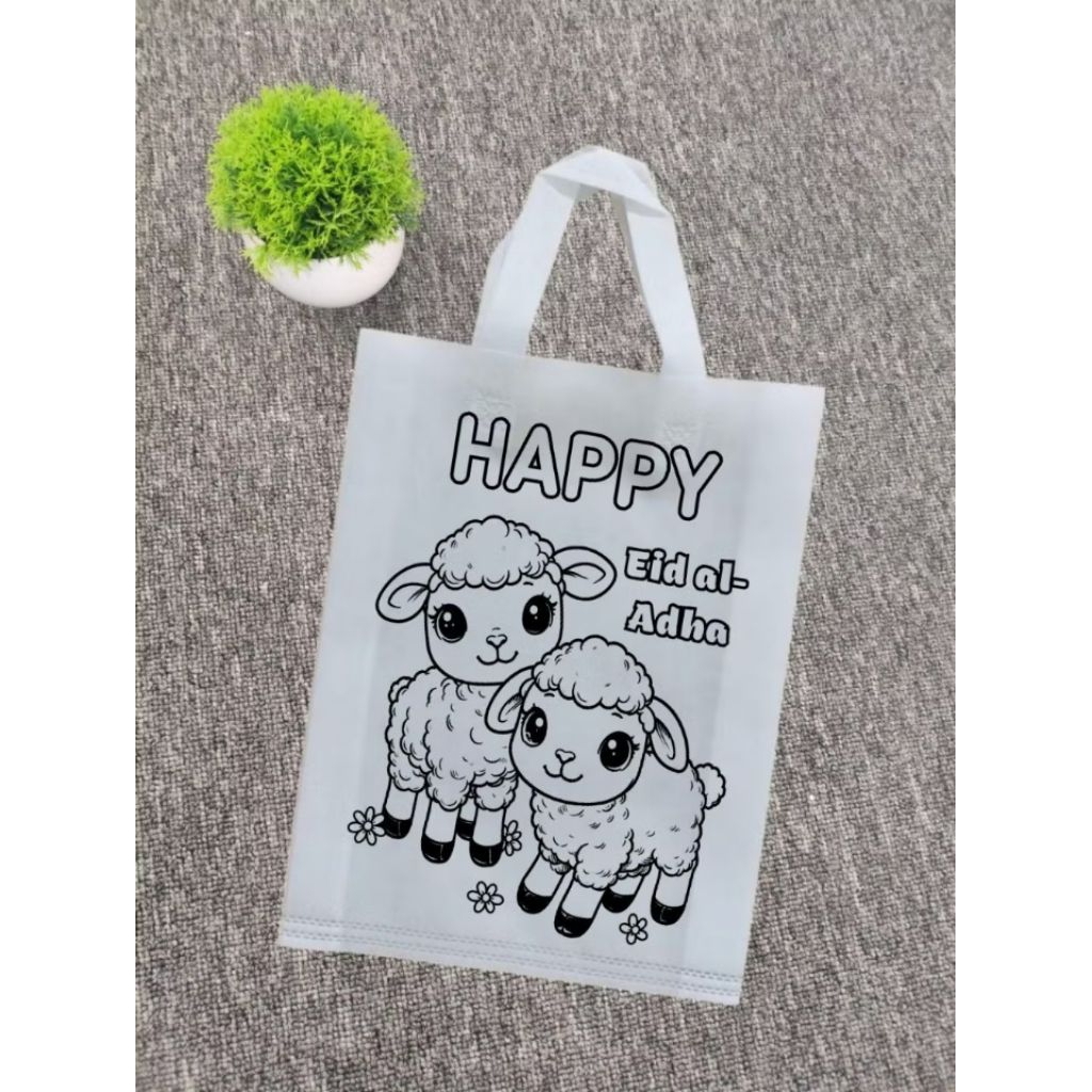 Tas Lukis Spunbond Tema idul adha