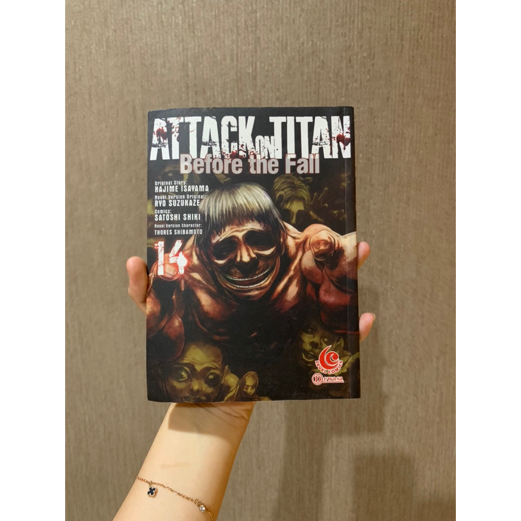 Komik Attack on Titan Before The Fall Volume 14