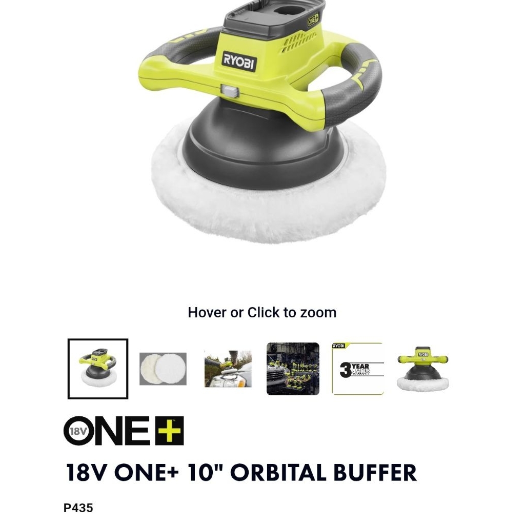 MESIN Poles mobil motor cordless ryobi fullset