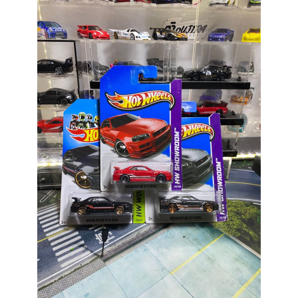 Hot wheels Nissan Skyline R34