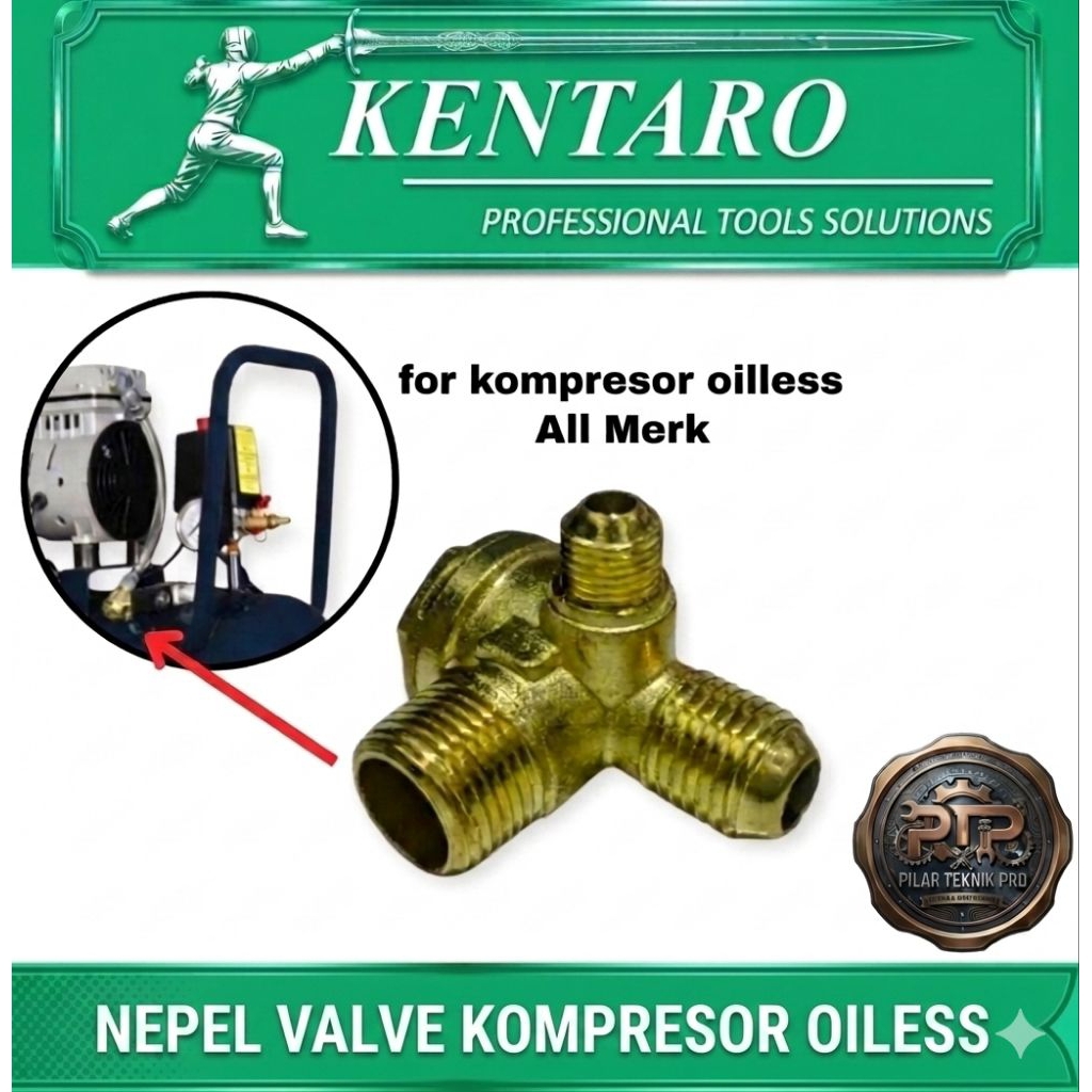 Kentaro Nepel Valve Kompresor Oiless