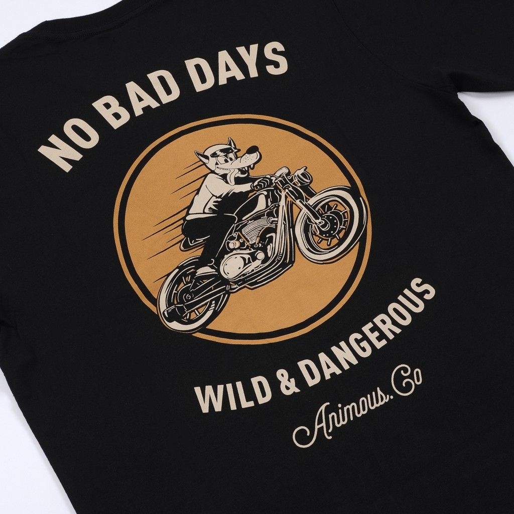 baju kaos animous no bad days