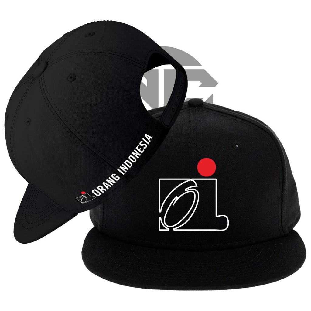 Topi Snapback Topi Trucker Jaring OI Iwan Fals Unisex