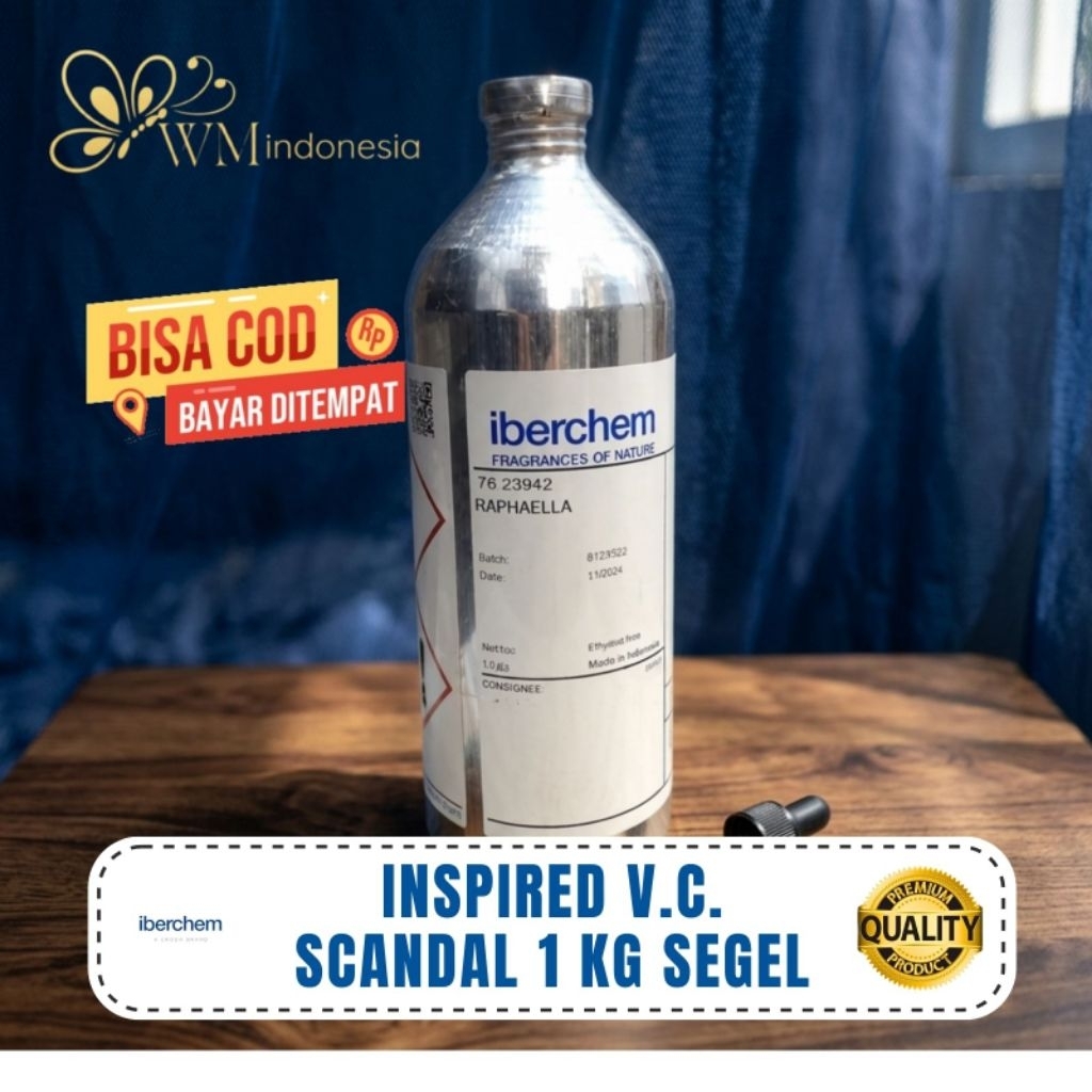 Raphaella Scandalous Sweet Seduction 1 kg Non Alkohol – By Iberchem Parfum premium 1000 ml segel tan