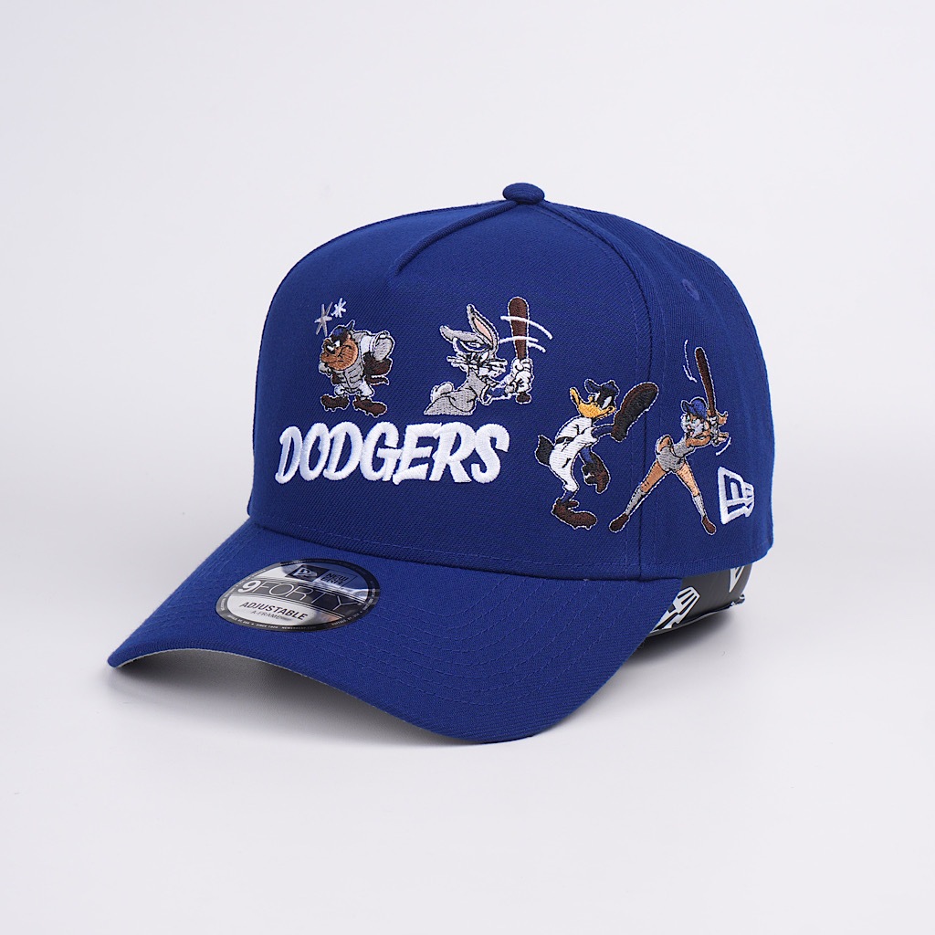 topi new era original x looney tunes los angeles dodgers