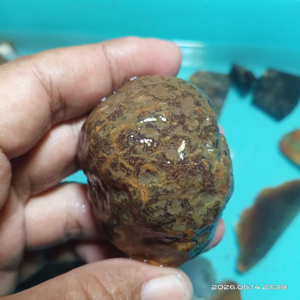 Bahan Batu Akik Sulaiman - Rough Batu Akik - Jual Bahan Akik Kristal Chalcedony