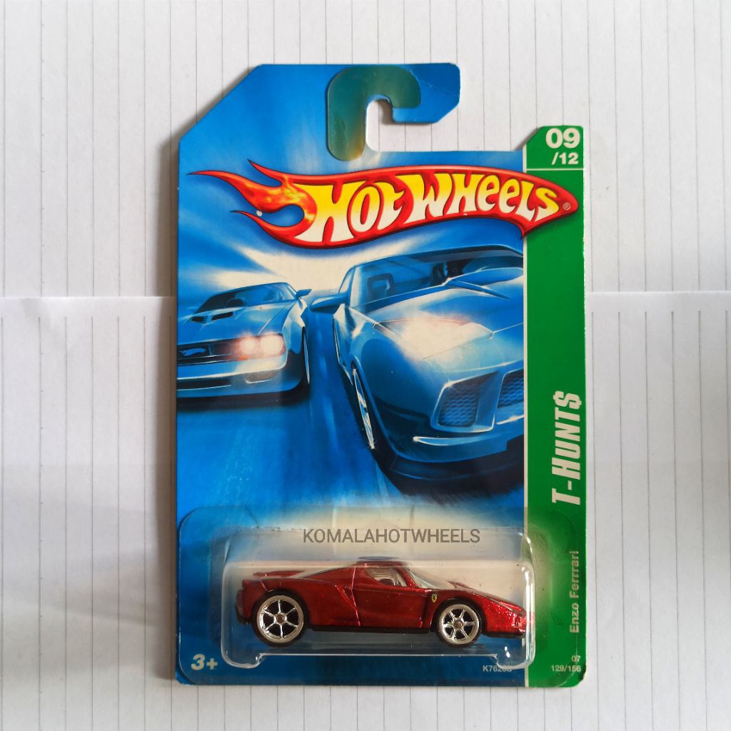 Hot Wheels Enzo Ferrari Red Super Treasure Hunt 2007 STH THS