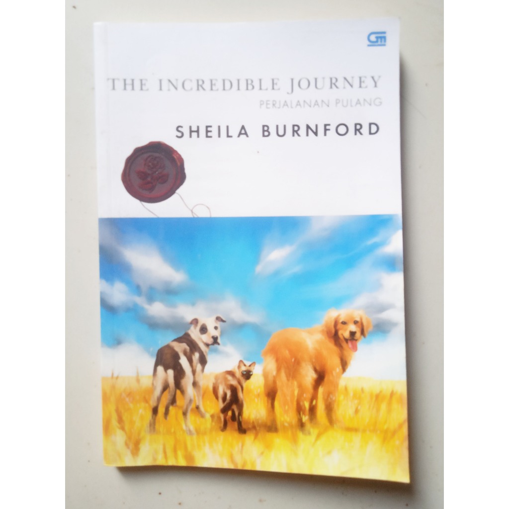 Novel The Incredible Journey. Perjalanan Pulang - Sheila Burnford