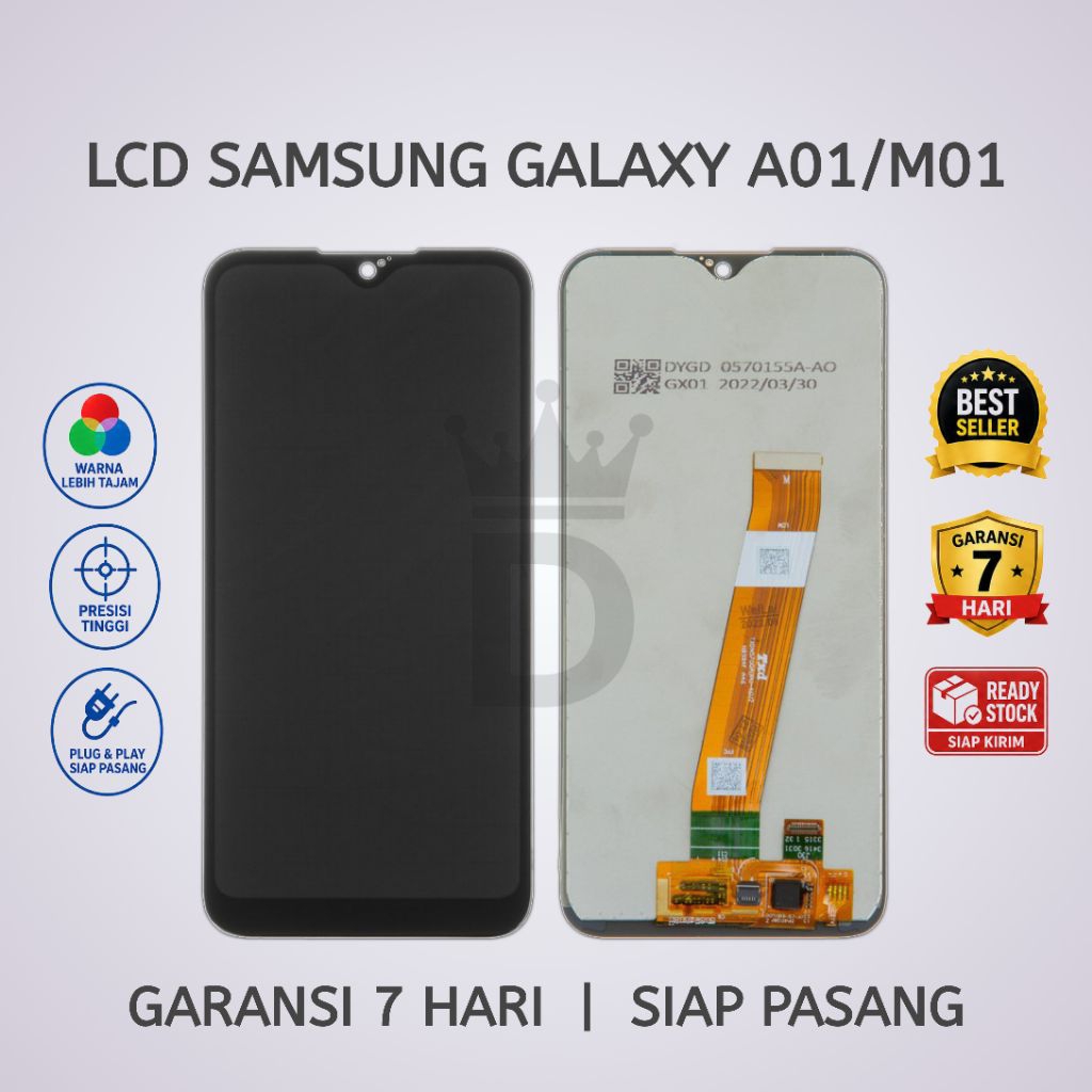 LCD TOUCHSCREEN SAMSUNG A01/M01 SMALL/BIG FULLSET