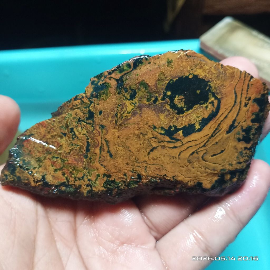 Bahan Batu Akik Gambar - Batu Motif Batik - Akik Gambar - Jasper Gambar - Rough Batu Akik