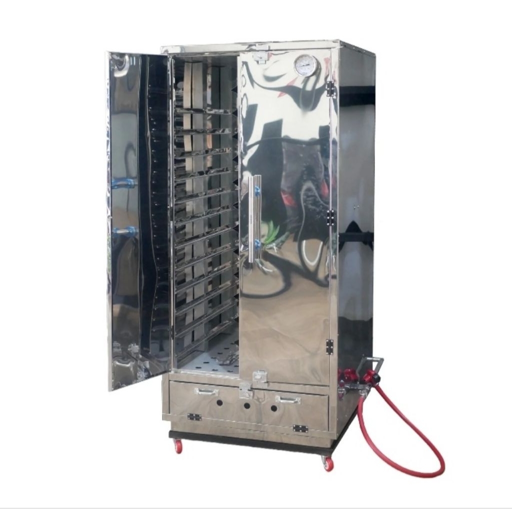 Mesin Pengering Ompreng 72Tray FULL PEREDAM + Pecking Kayu