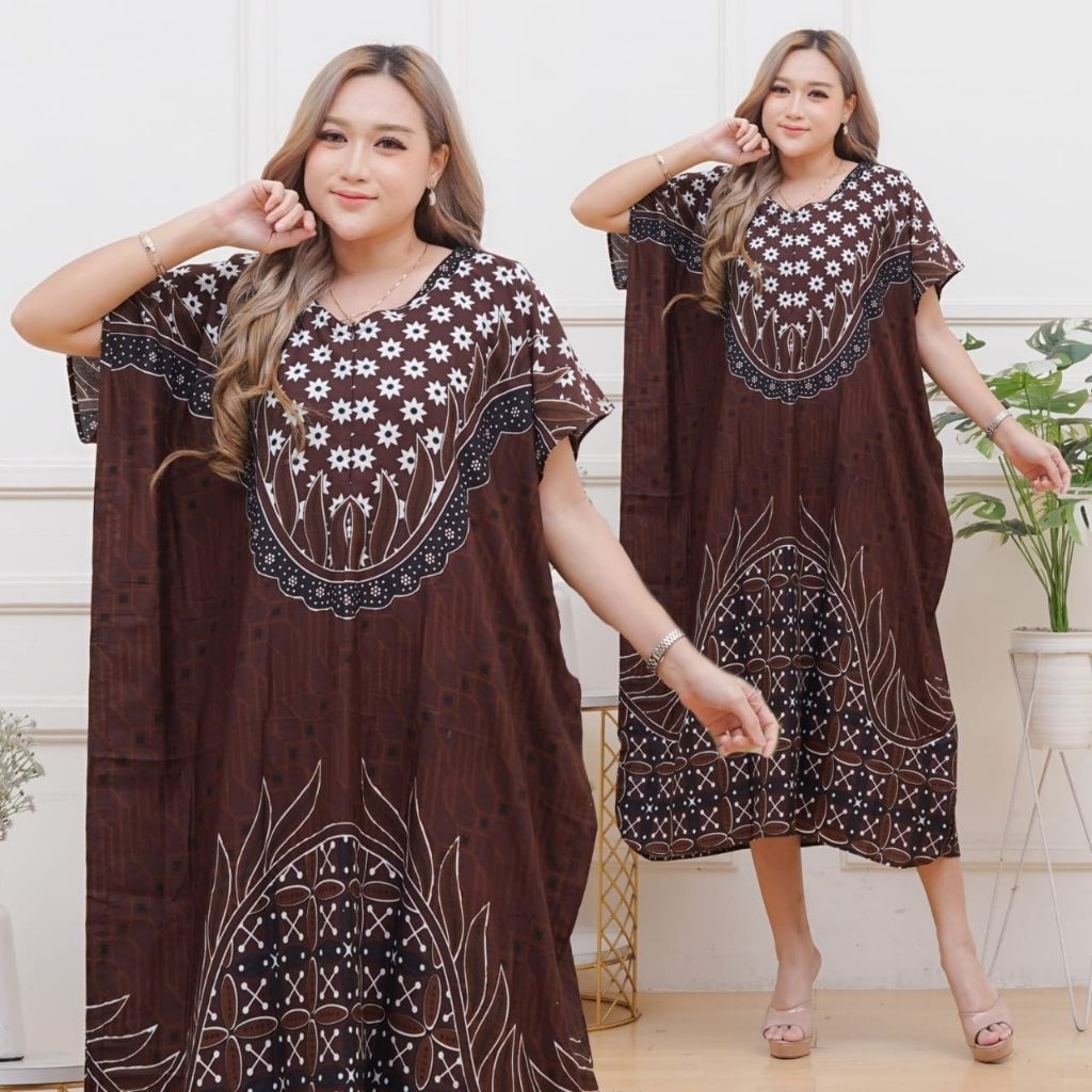 Daster Lowo Bali Jumbo Baju Wanita Hamil Busui Ld 150
