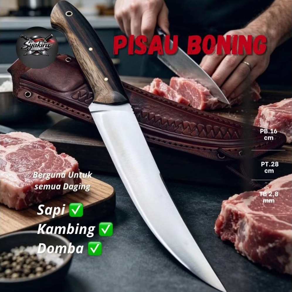 pisau knife Boning untuk Daging sapi,kambing,Dan domba kitchenware koki