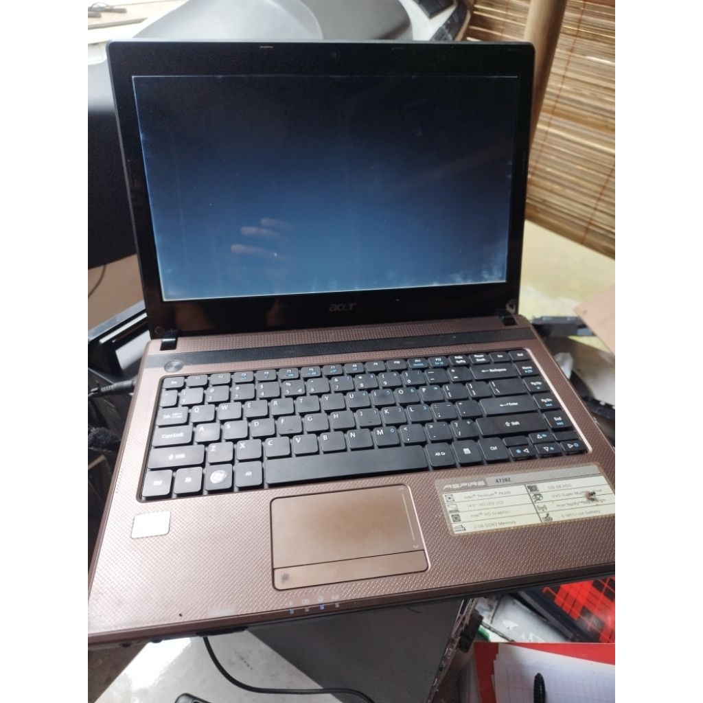 Laptop Acer Aspire 4738 Hidup Minus