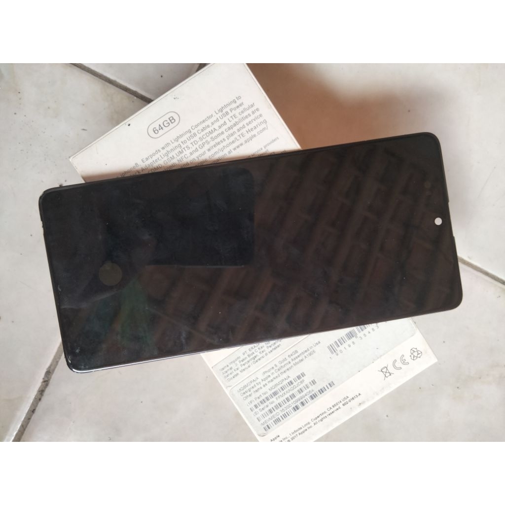 lcd samsung a71 original copotan