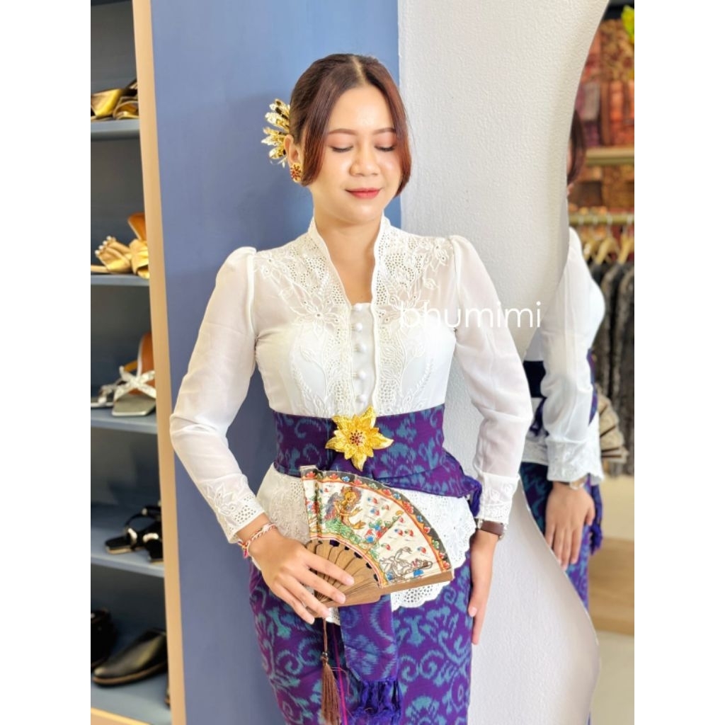 KEBAYA SIFON BORDIR KERAWANG/KEBAYA SIFON