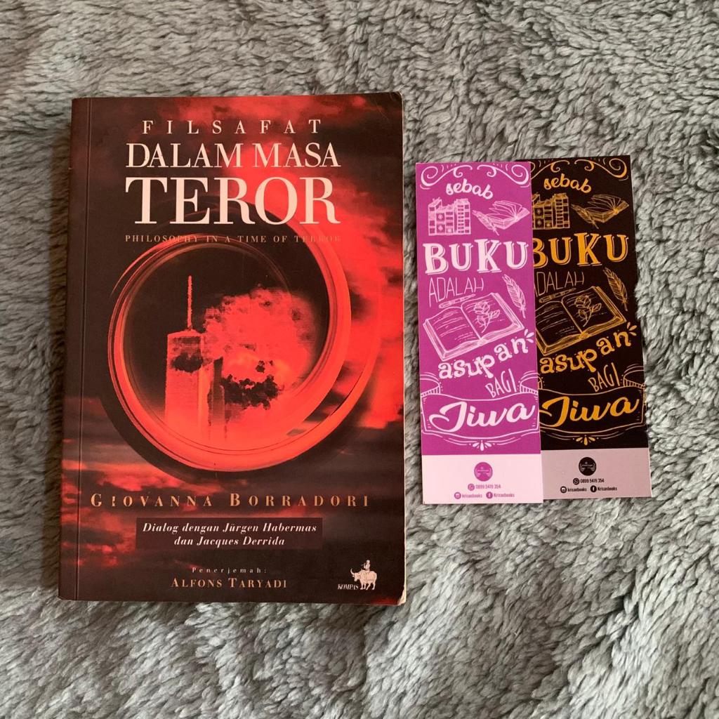 Filsafat Dalam Masa Teror - Giovanna Borradori - Kompas - original bekas (PA)