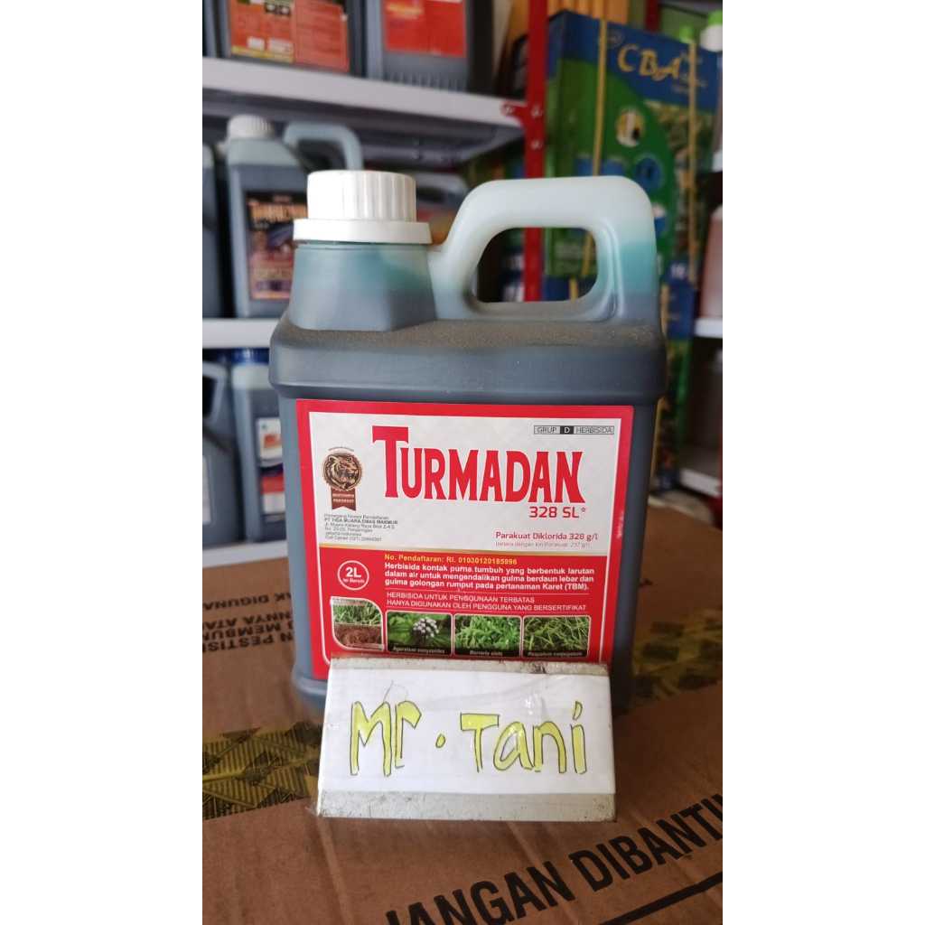 herbisida kontak Turmadan 328 SL 2 liter / parakuat