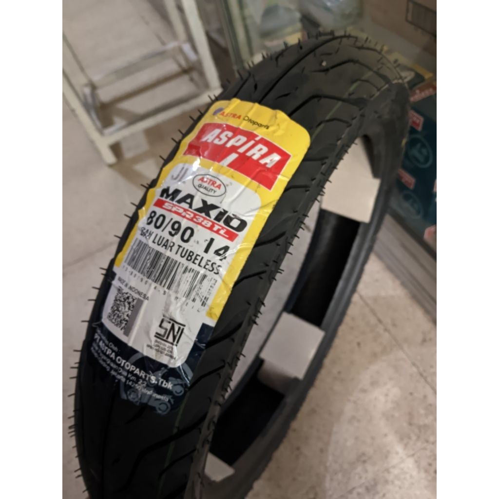 [Ban Luar Motor] Aspira Maxio 80/90 Ring 14