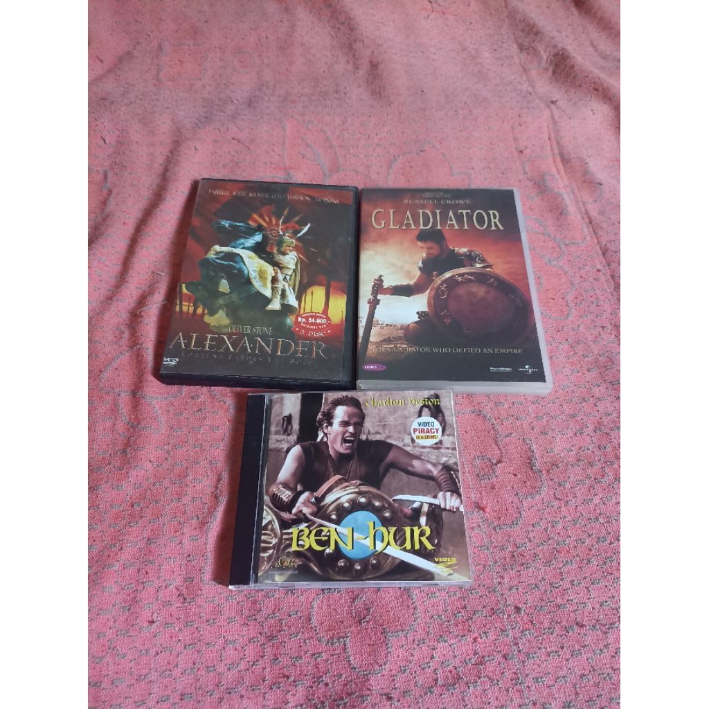 Varian Alexander(Oliver Stone) Gladiator Benhur Vcd Original