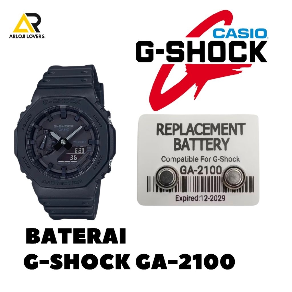 Baterai Jam G-Shock GA-2100 Original