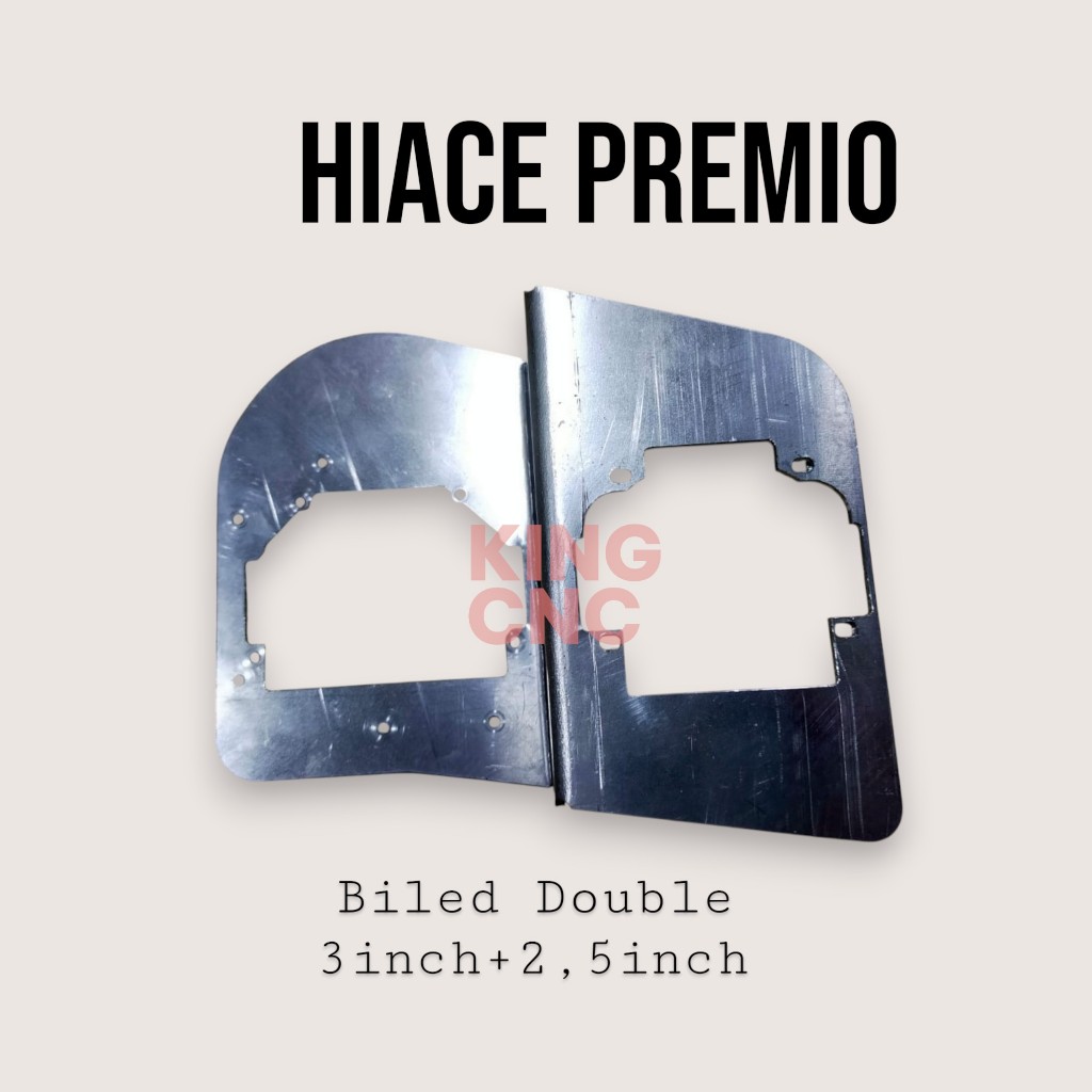 Braket / Breket Biled Hiace Premio 3inch+2,5inch UPS AES Beebot Pro7 Vynix X1 Matrix