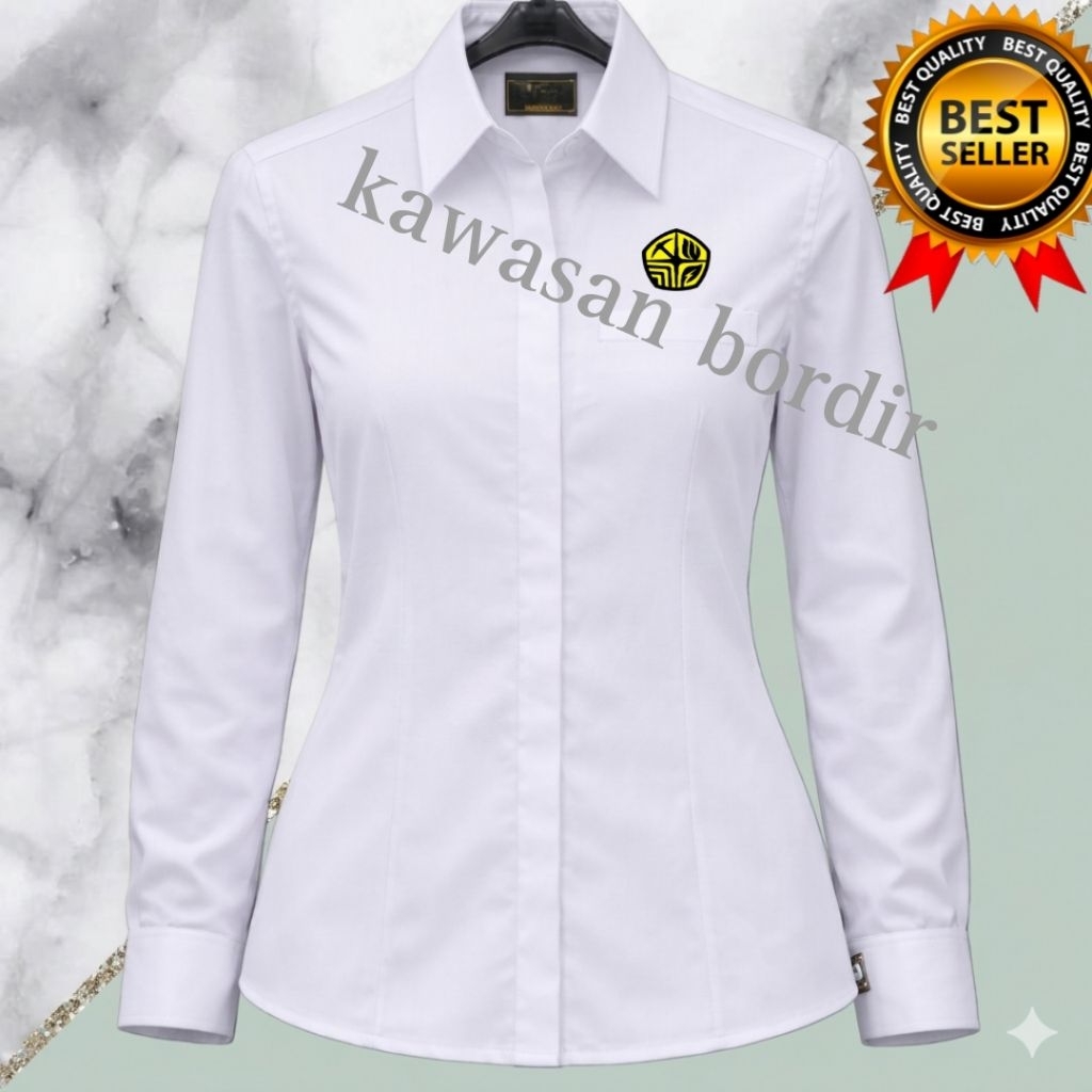 Terbaru kemeja perempuan ESDM kemeja ESDM baju ESDM pdh ESDM baju perempuan ESDM bisa custom tulisan