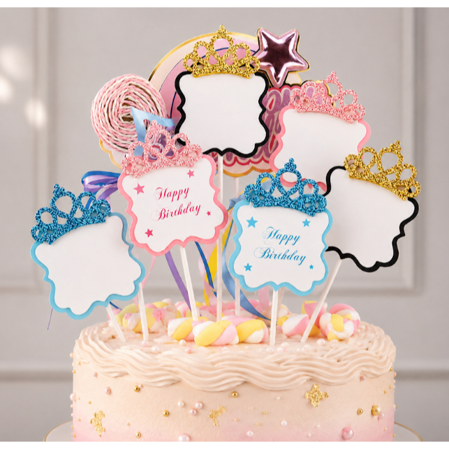 Topper Happy Birthday Topper Happy Birthday Karakter Topper Mini Happy Birthday Cute