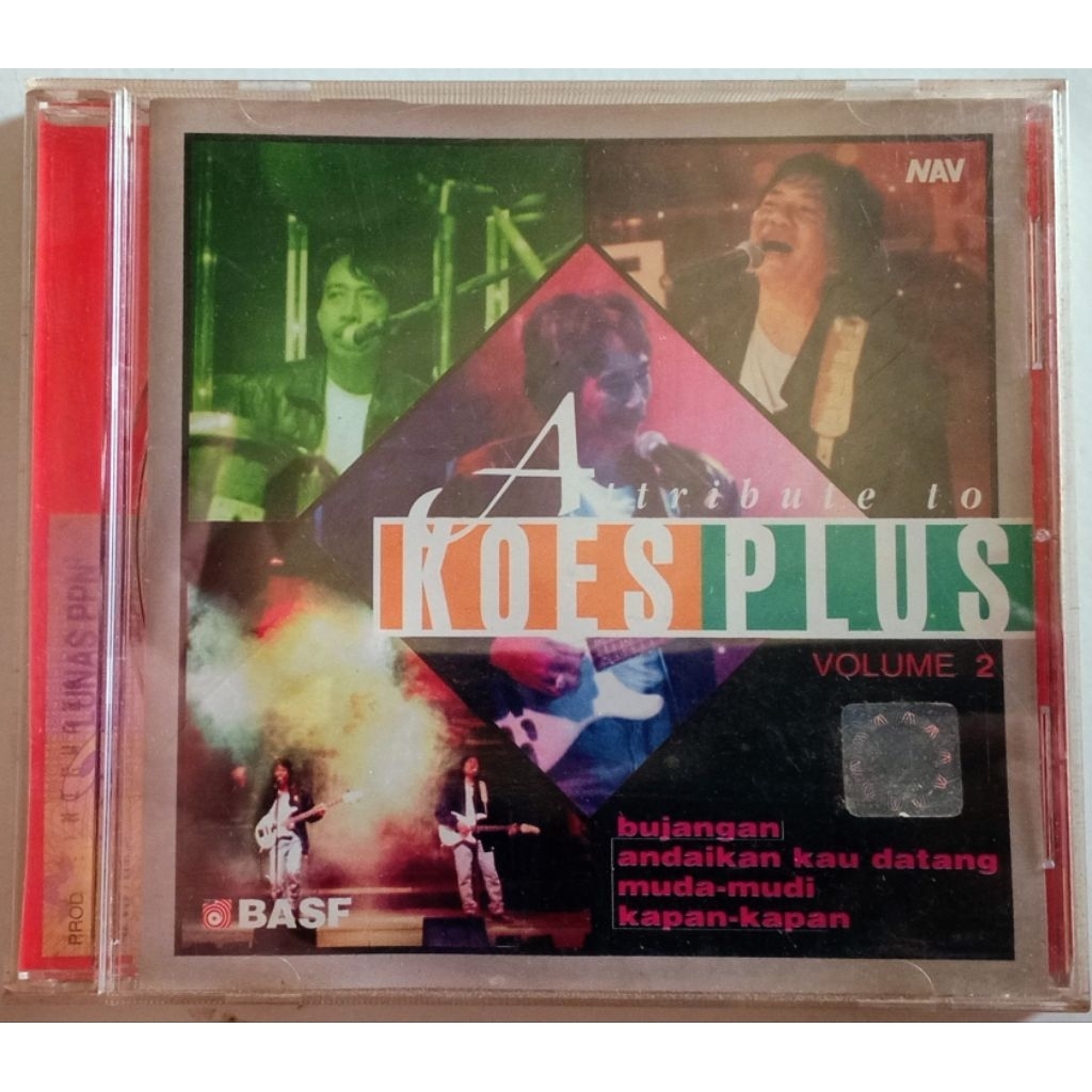 Original VCD-KARAOKE 'A Tribute To Koes Plus' Ditampilkan oleh Penyanyi/Musisi Asli