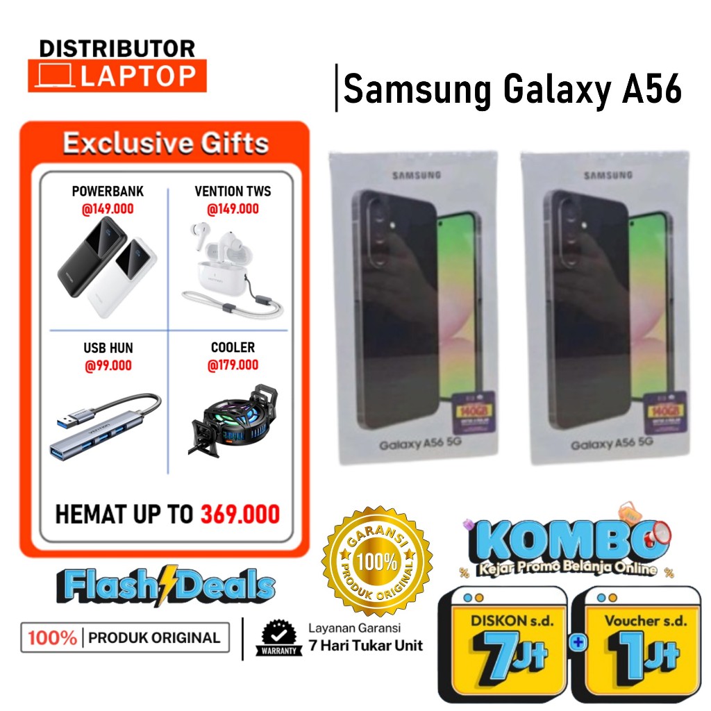 Hp Samsung Galaxy A56 A36 A26 5G 12/256GB 8/256GB - Handphone ponsel android garansi resmi sein