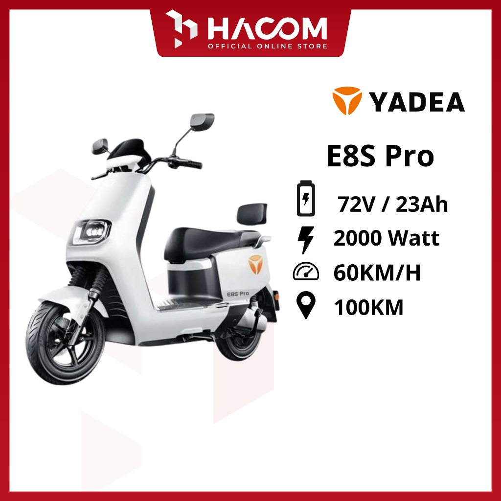 MOTOR LISTRIK YADEA E8S Pro GARANSI RESMI ORIGINAL (Include Faktur)
