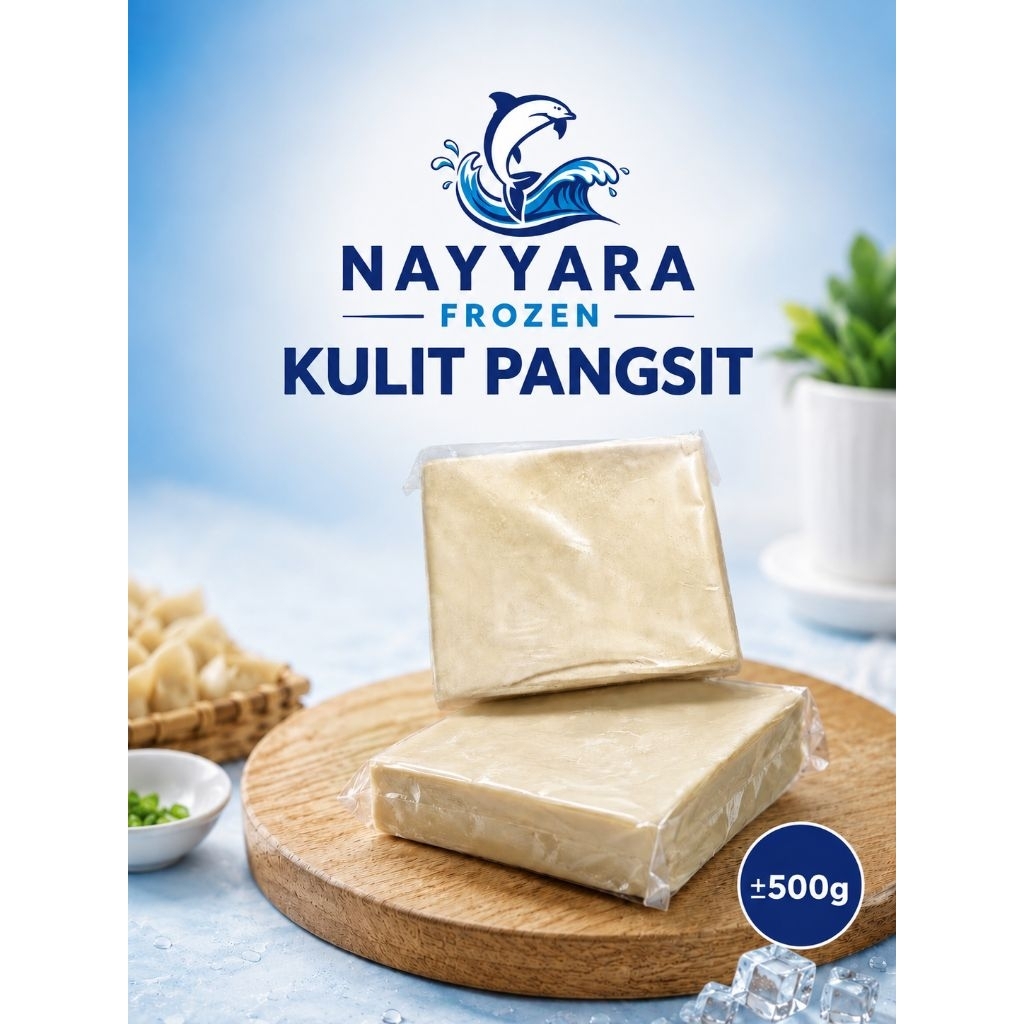 Kulit  pangsit mentah 1 pack  isi 40 pcs cocok untuk batagor goreng dan makanan lainya