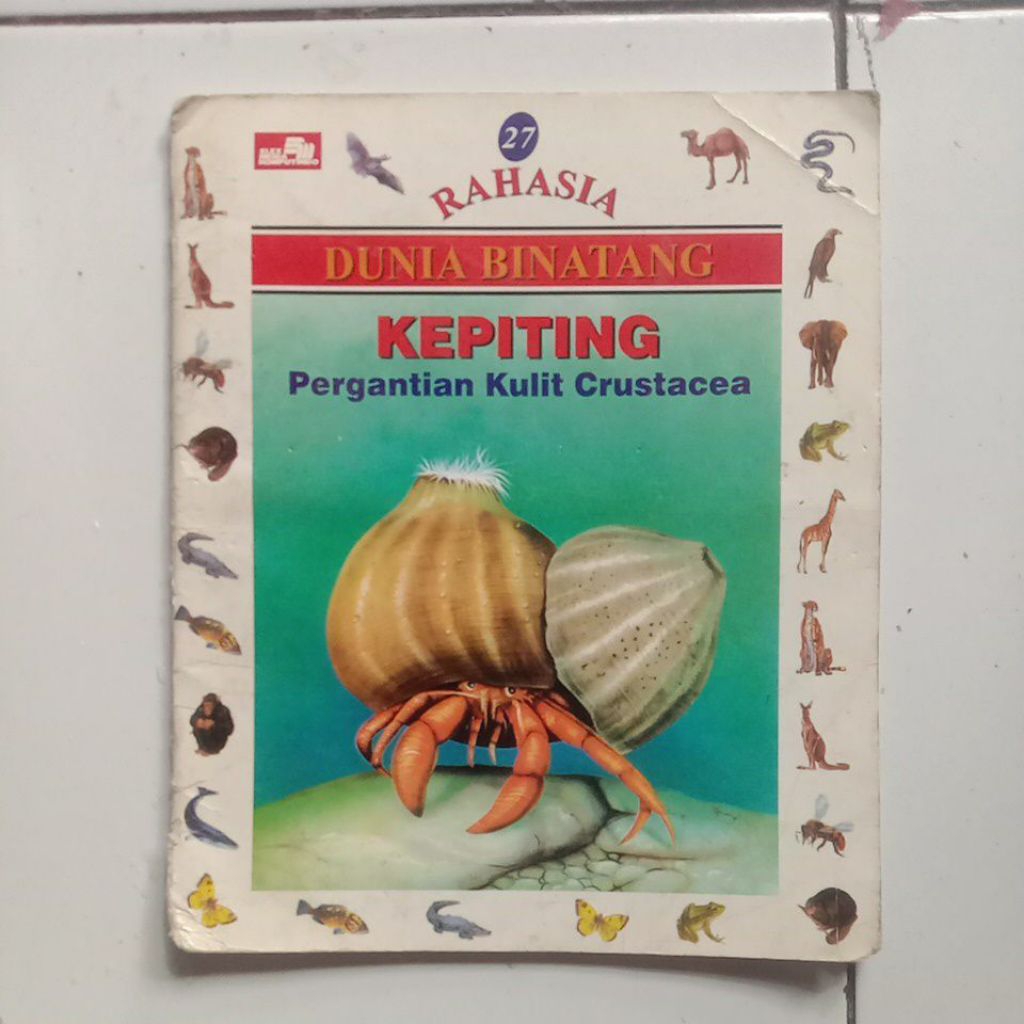 Buku Anak Seri Rahasia Dunia Binatang 27 - Kepiting