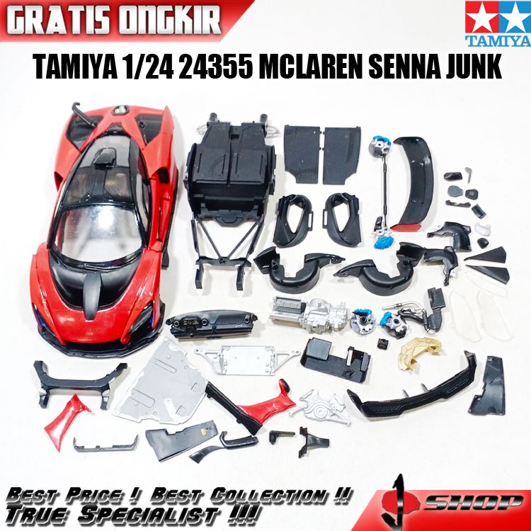 TAMIYA 1/24 24355 MCLAREN SENNA JUNK CAR14