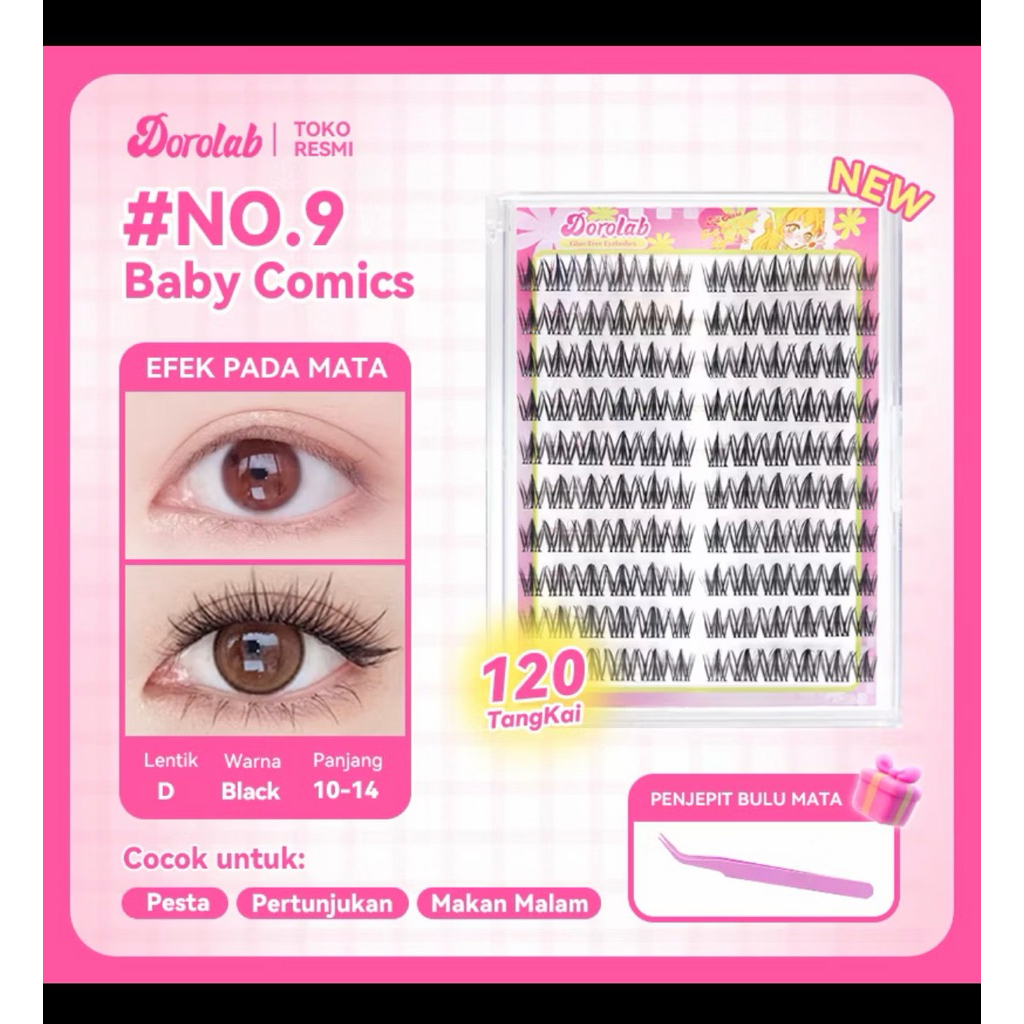 DOROLAB BABY COMIC ISI 96 Clusters