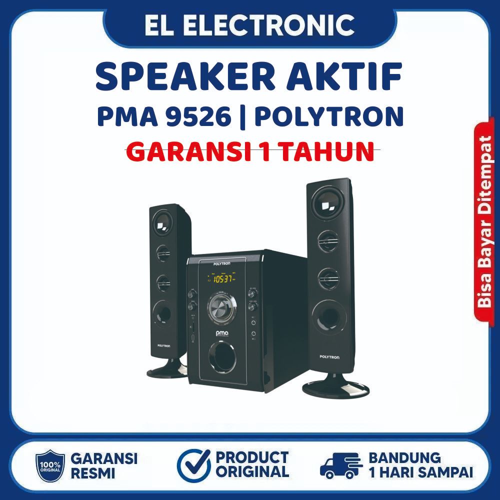 Speaker aktif bluetooth polytron tipe pma 9526