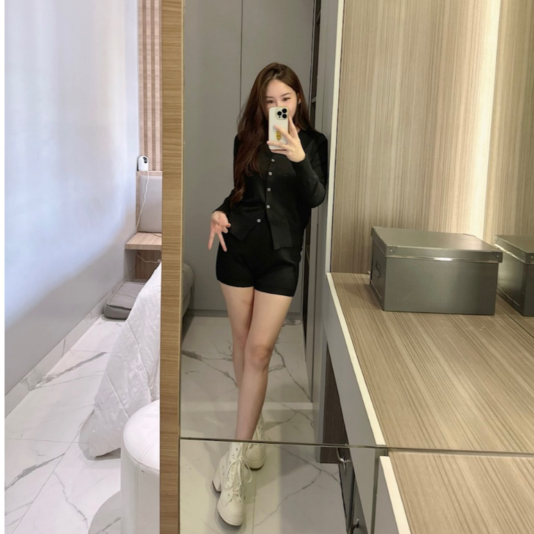 Ndudshop – Knit set (Kode: 5532) – Setelan Wanita – Setelan Short Wanita – Setelan Kasual Wanita – S