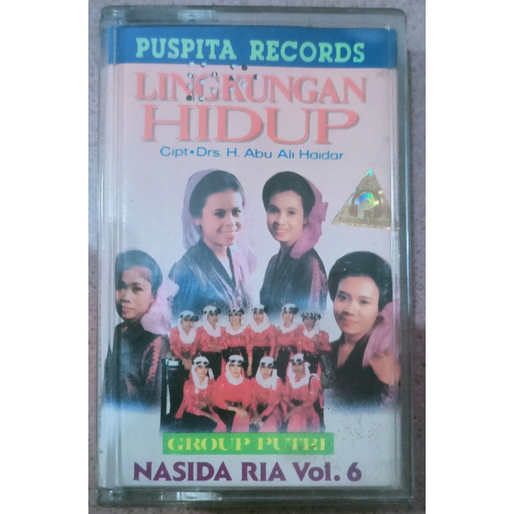 kaset pita original Qosidah Nasida ria vol.8 lingkungan hidup