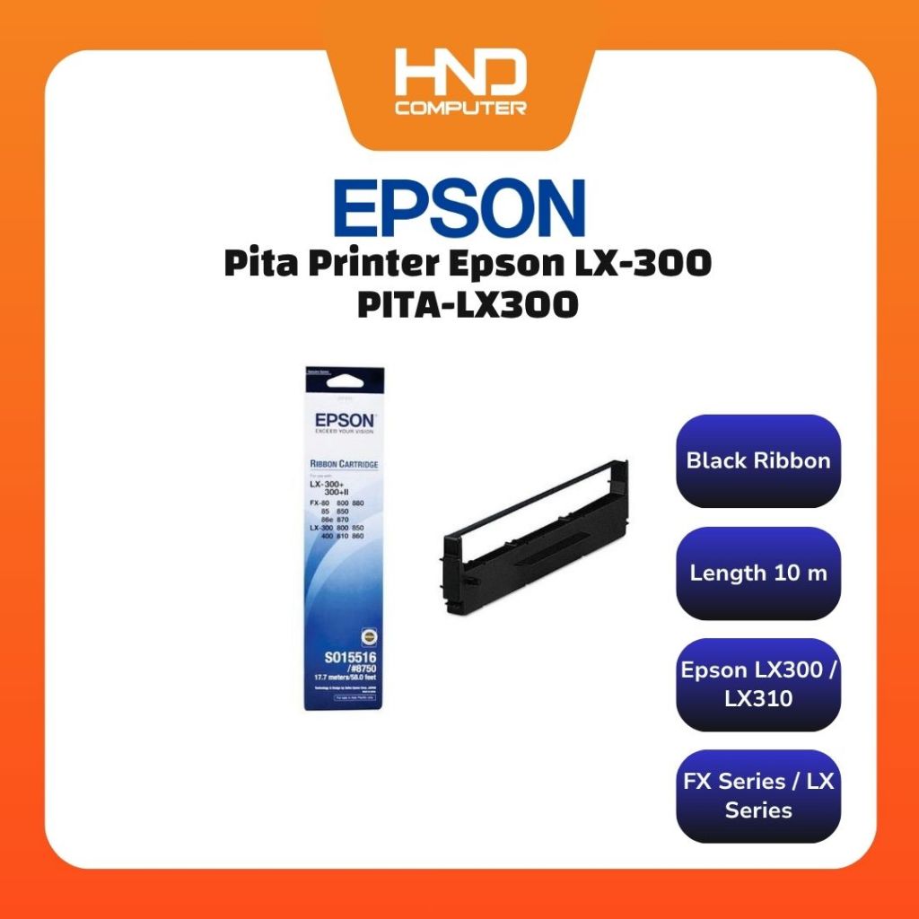 Epson Ribbon For Epson LX-300