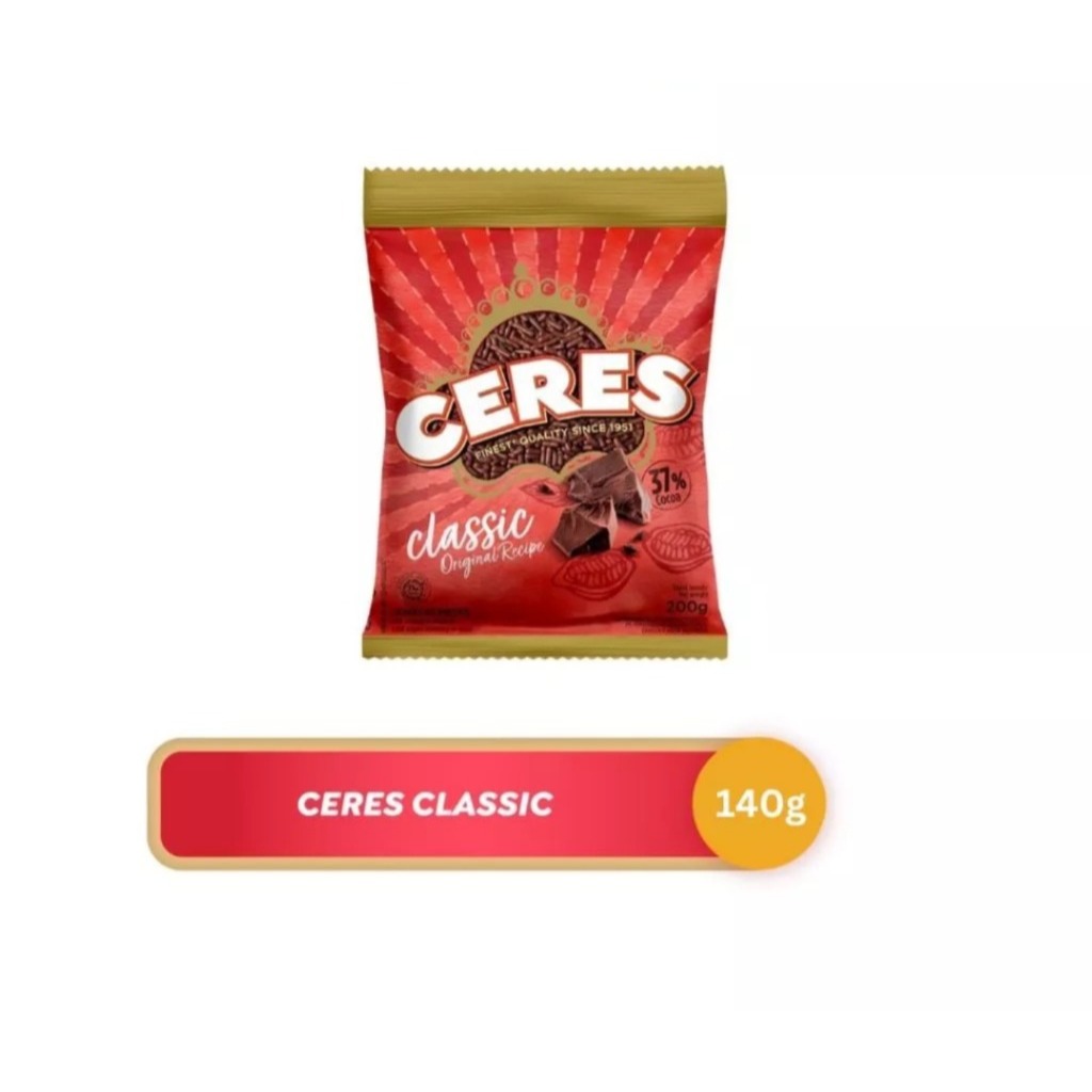 CERES HAGELSLAG 140 gram Meses Coklat Classic Rasa original MERAH