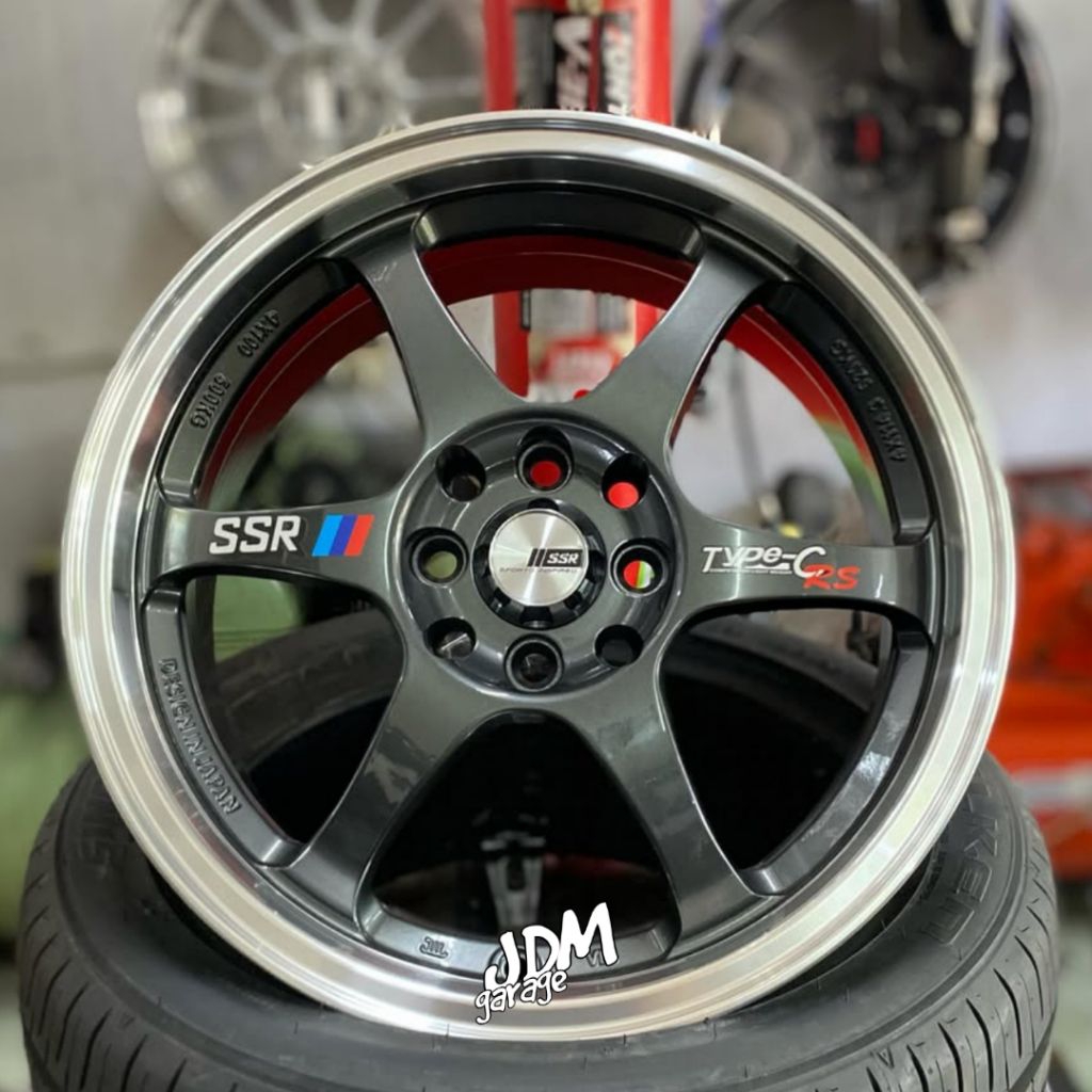 velg mobil ring 16 SSR TYPE C lebar 7 pcd 4X100 - 4X114,3 velg racing r16 avanza Xenia velg mobil ri