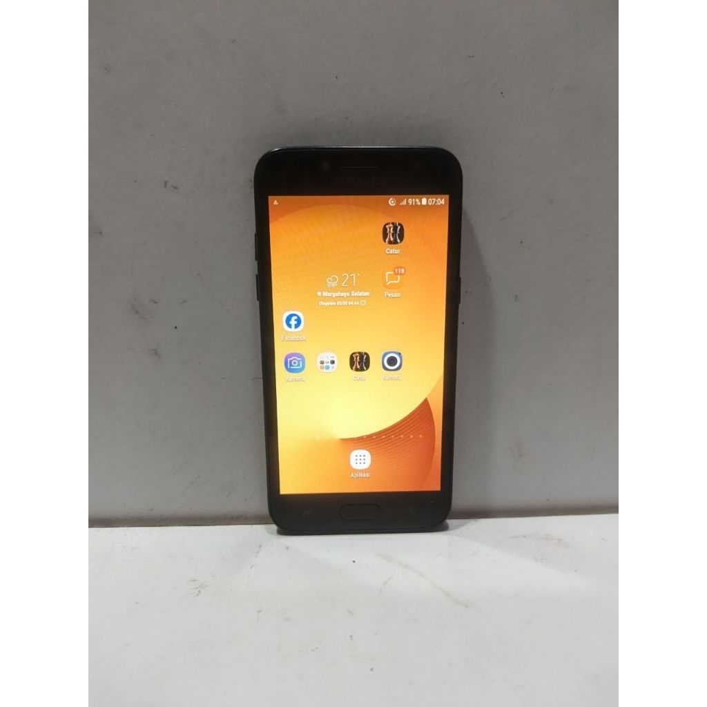 HP SECOND SAMSUNG GALAXY J2 PRO (J250F) ANDROID MURAH SECOND SIAP PAKAI WARNA HITAM